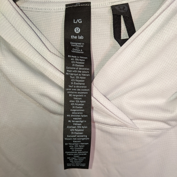 Lululemon Lab Varsa Hoodie Mesh L NWT - Picture 8 of 10
